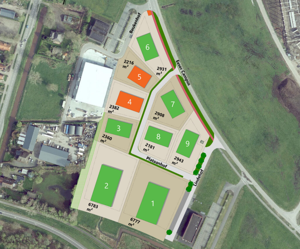 Eerste twee kavels verkocht aan de Plataanhof